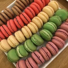 Gluten-free macarons from Financier Patisserie